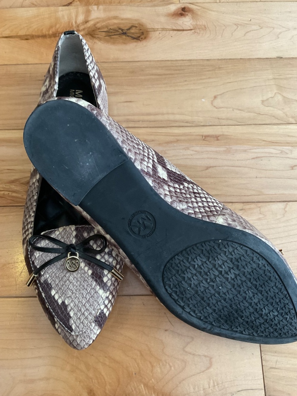 Michael Kors python ballerina flats - Picture 5 of 7
